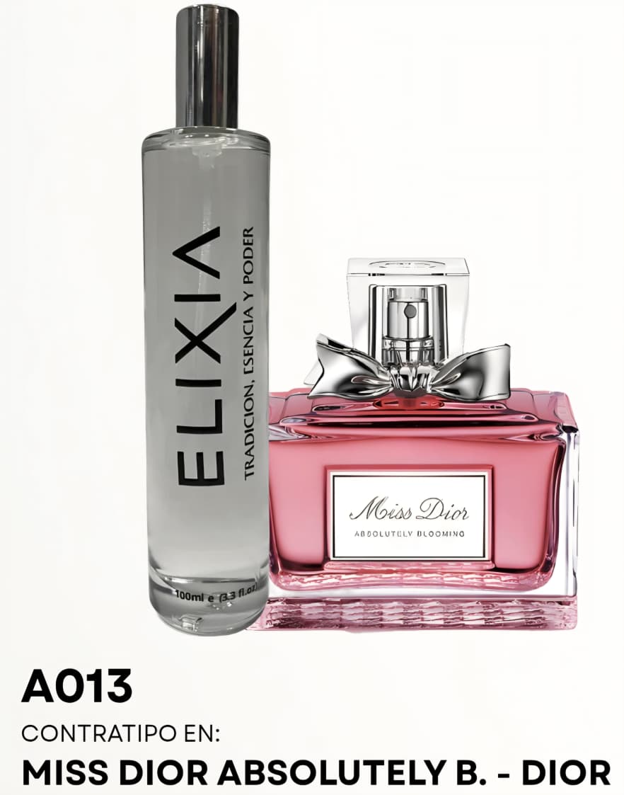 A013 contratipo en: Miss Dior Absolutely B. - Dior