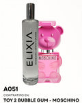 A051 contratipo en: Toy 2 Bubble Gum - Moschino