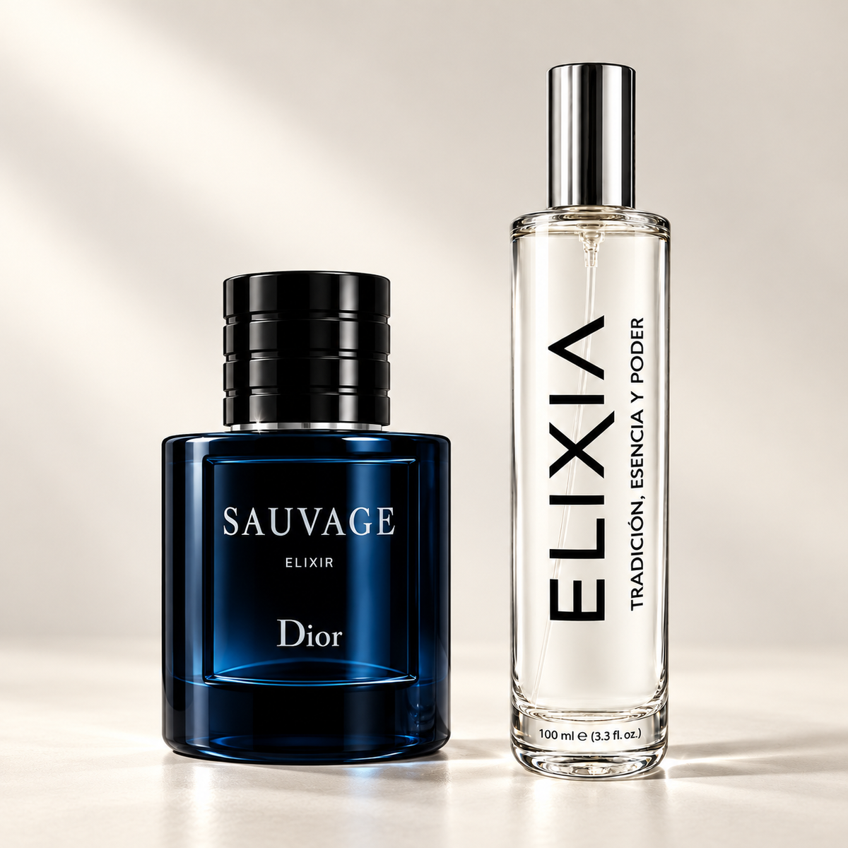 E005 contratipo en: Sauvage Elixir - Dior