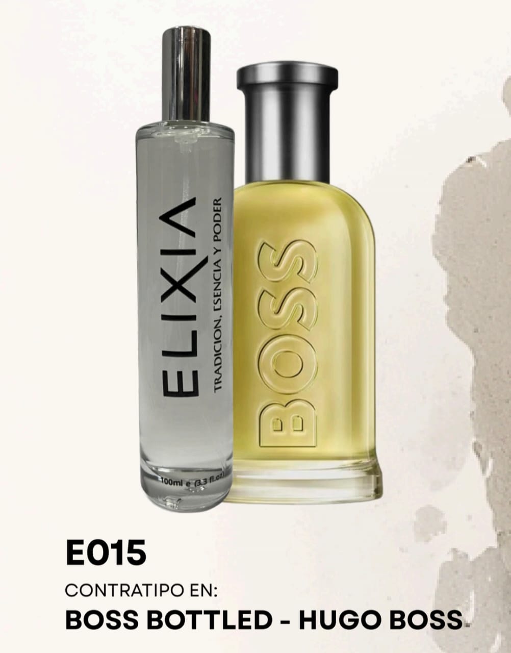E015 contratipo en:  Boss Bottle - Hugo Boss