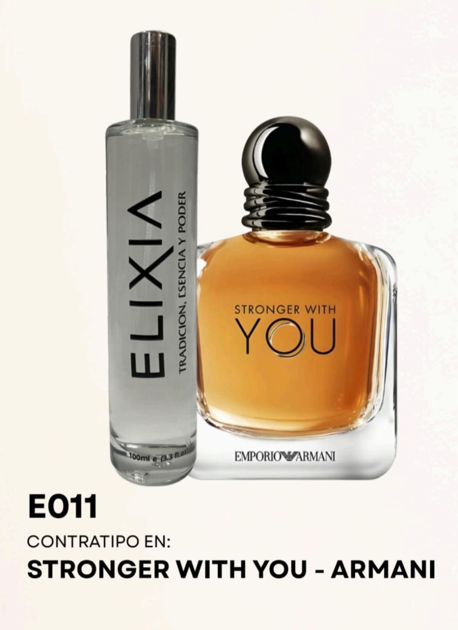 E011 contratipo en: Stroger With You - Armani