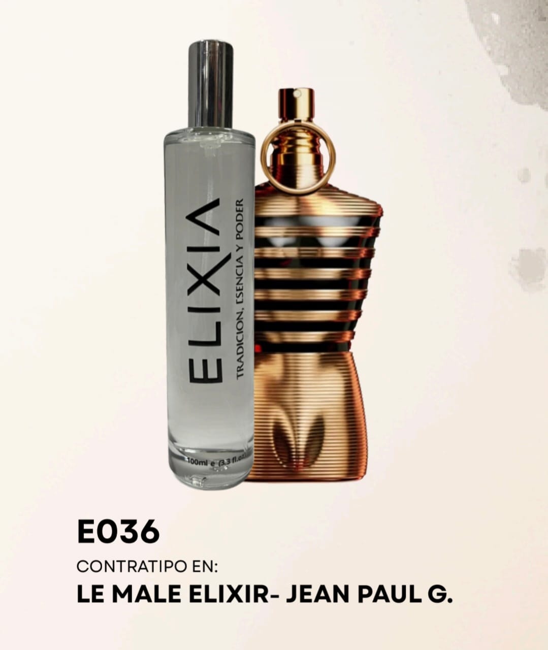 E036 contratipo en: Le Male Elixir - Jean Paul G.