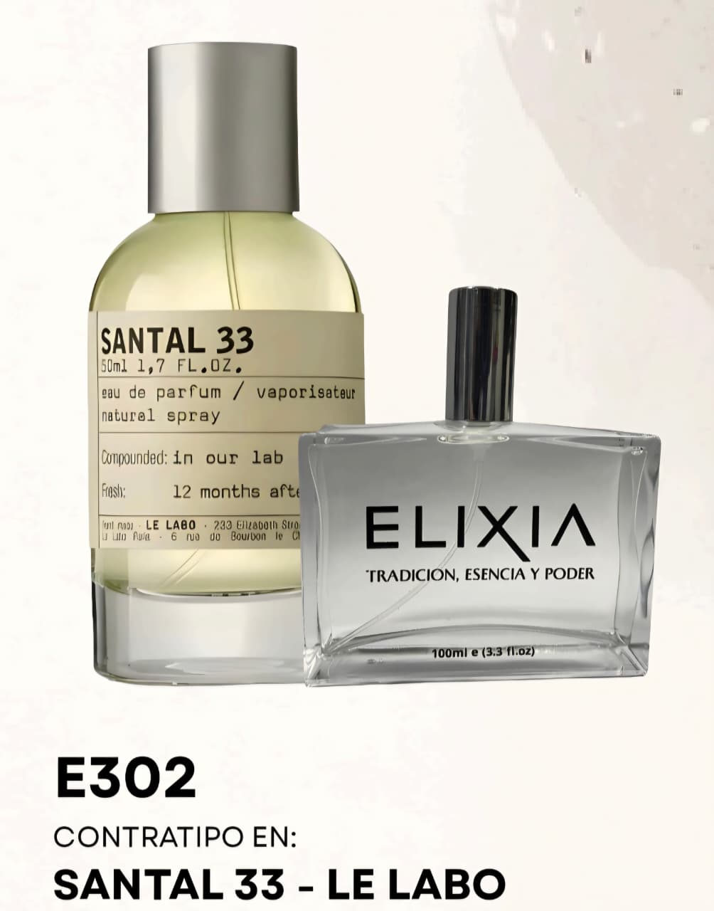 E302 contratio en: Santal 33 - Le Labo