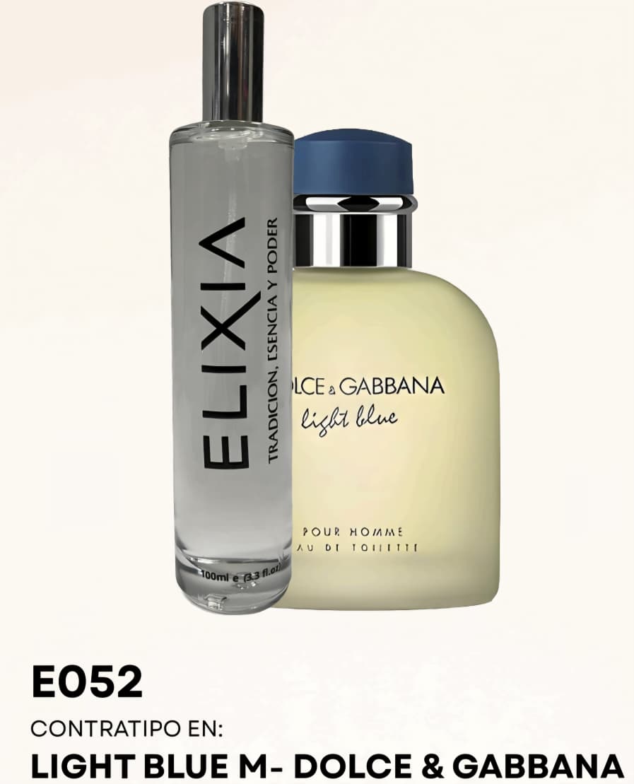 E052 contratipo en: Light Blue M - Dolce & Gabbana