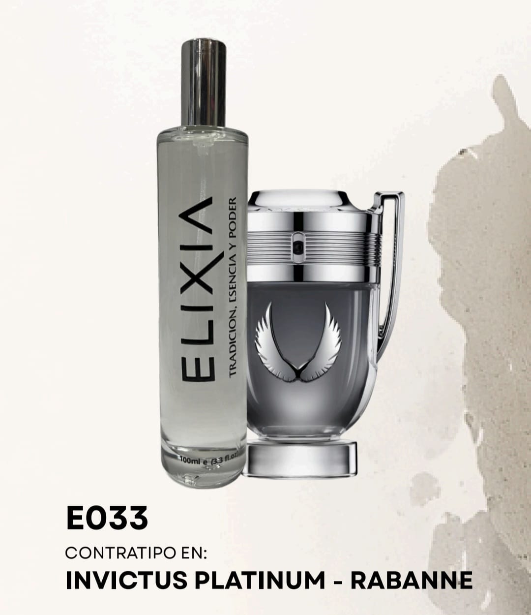 E033 contratipo en: Invictus Platinum - Rabanne